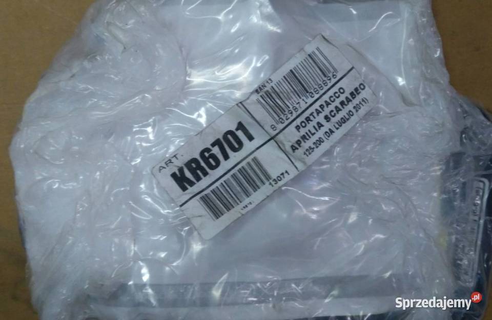 BAGAŻNIK PŁYTA Kappa Aprilia Scarabeo 125200 podlaskie Bielsk Podlaski