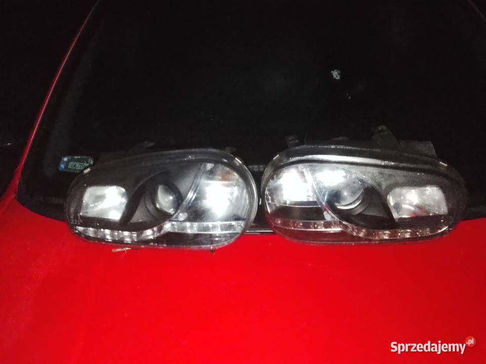 Lampy przód golf 4 ledy osobowe Bądkowo sprzedam
