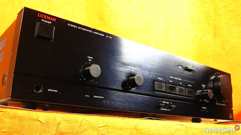 LUXMAN LV110 WZMACNIACZ Amplituner Wieża Kolumny Świebodzice