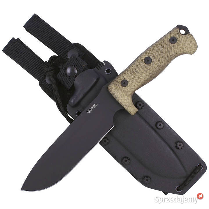 Nóż LionSteel M7B Green Micarta Black Sleipner Warszawa sprzedam