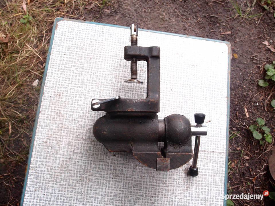 solidne imadło stołowe szer szczęk 62mm rozstaw Łódź