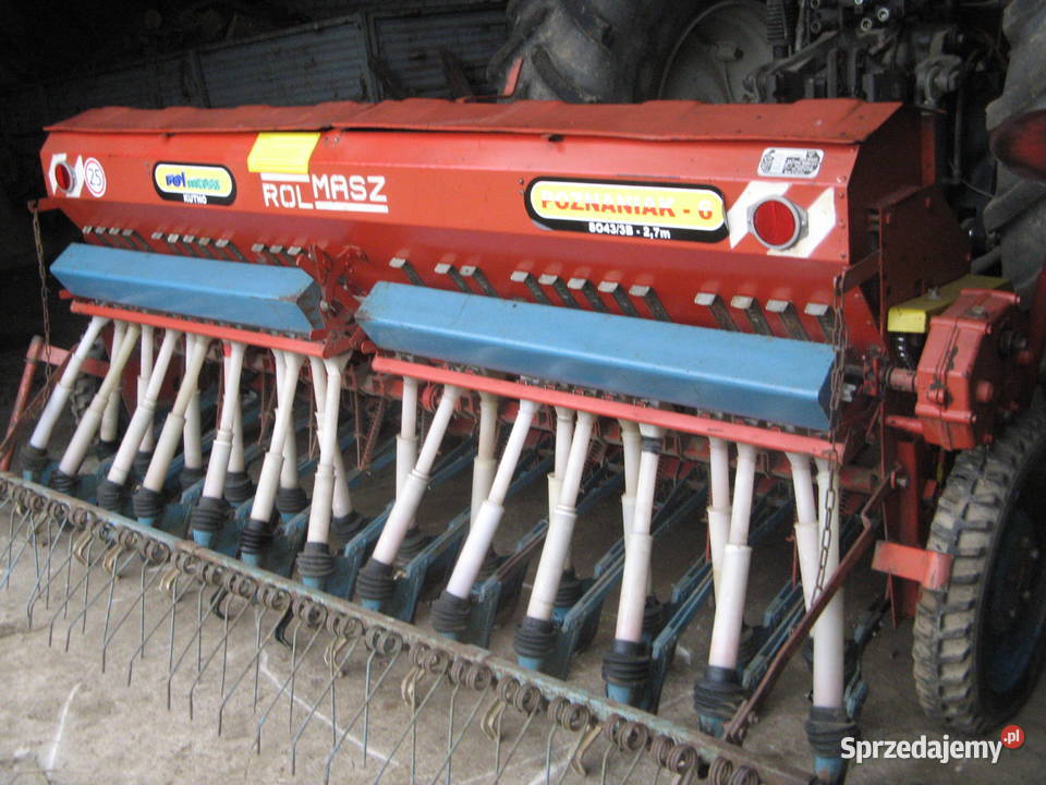 siewnik poznaniak 270m przekłania olejowa na Siewniki i sadzarki