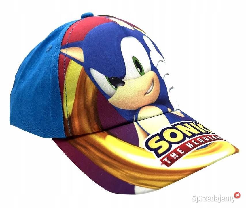 Czapka Sonic The Hedgehog Czapeczka Baseballówka Rozmiar 54 Nakrycia głowy, szaliki i rękawiczki Mogilany sprzedam