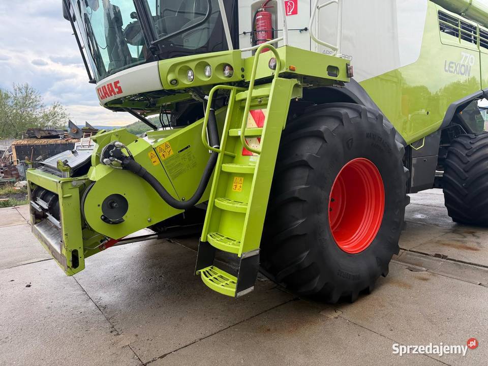 Kombajn zbożowy Claas Lexion 770 heder V1050 Nowa Ruda