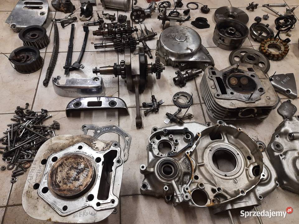 Suzuki LS 650 savage silnik części wał pompa Jelenia Góra