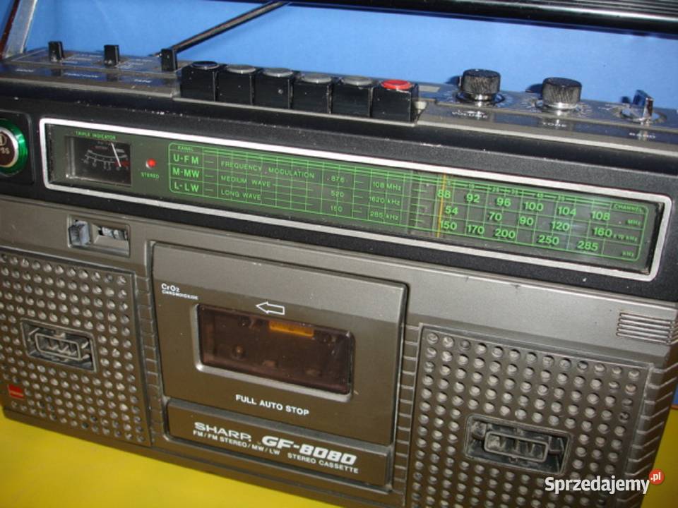 Radiomagnetofon SHARP GF8080 Radioodtwarzacze Zielona Góra