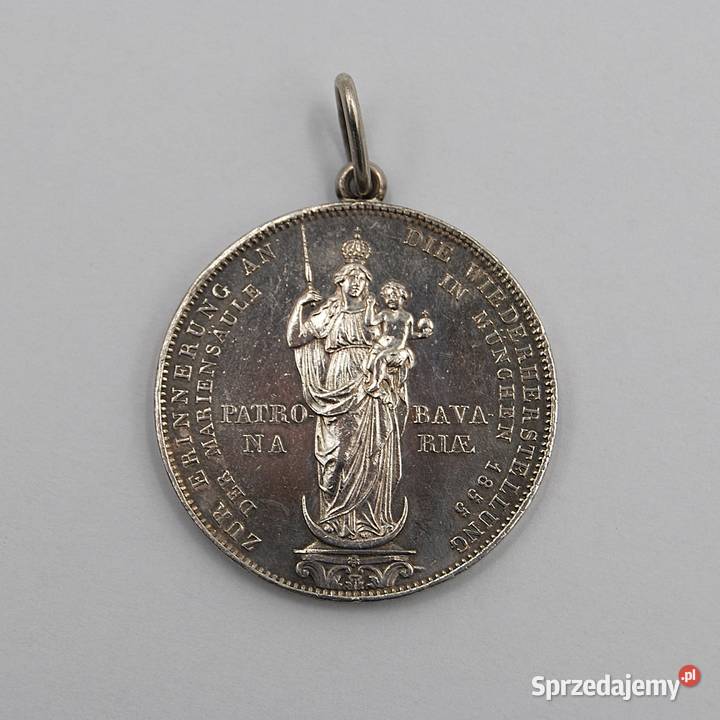 Maksymilian II Józef 1848 1864 2 guldeny 1855 Poznań sprzedam