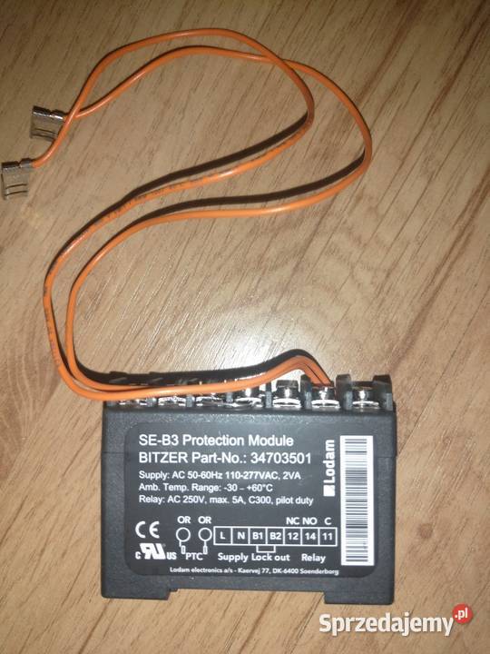 Zespól zwalniający BITZER SEB3 110240V AC Chojnice