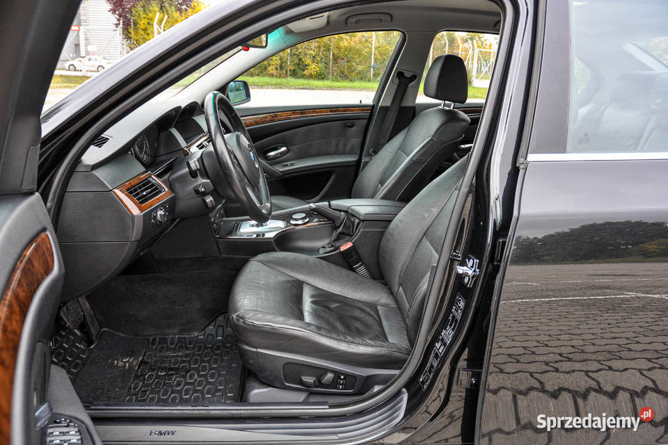 BMW Seria 5 30 272 2007 r Lift Skóry Automat Wrocław