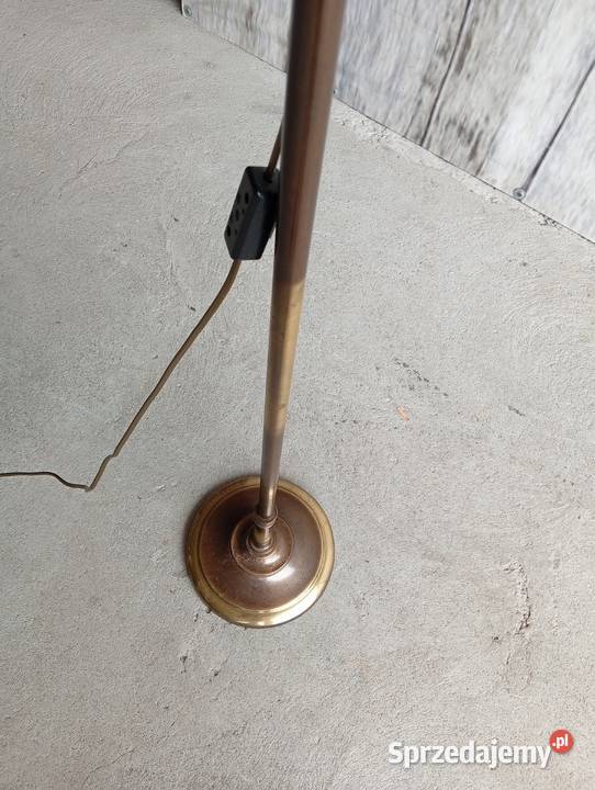 mosiężna lampa podłogowa w stylu vintage 254 kujawsko-pomorskie