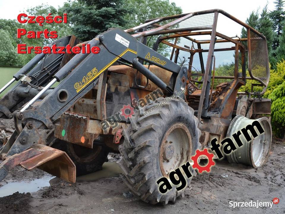 Case MX 120 części skrzynia biegów silnik Byków