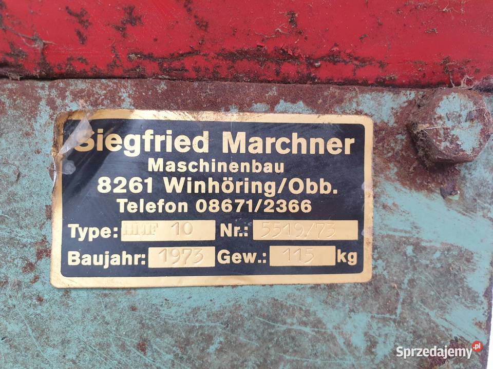 Śrutownik do Zboża z Podajnikiem Marchner 75kW nieuszkodzony Śliwnik