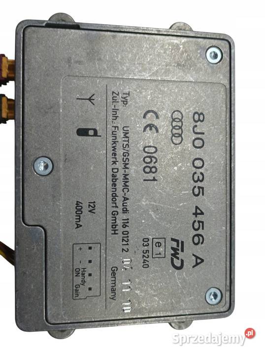 WZMACNIACZ KOMPLET 8J0035456A 4H0035570A