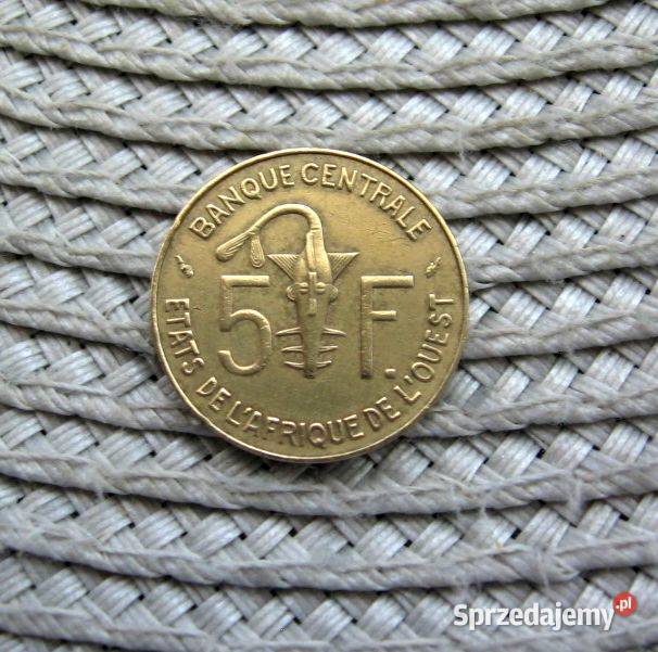 Afryka Zachodnia BCEAO 5 Frank 1981r Kalisz