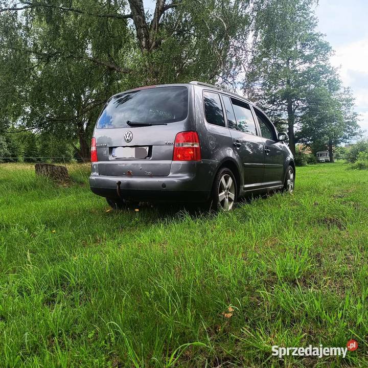 Volkswagen Touran 19 TDI 2006r VW hak Bielsk Podlaski