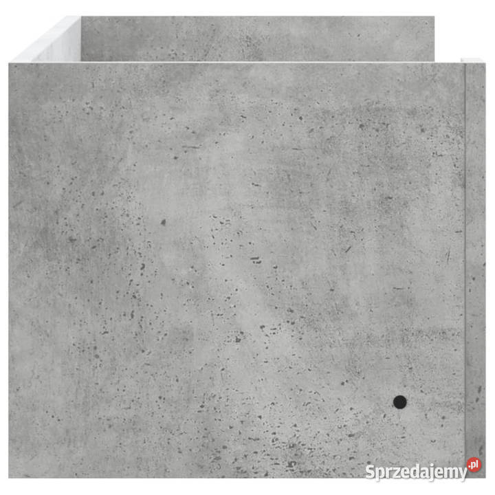 Półka ścienna szarość betonu 100x35x305 WM848461 Warszawa