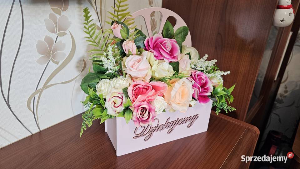 Bukiety w skrzyneczkach pomorskie Łęgowo