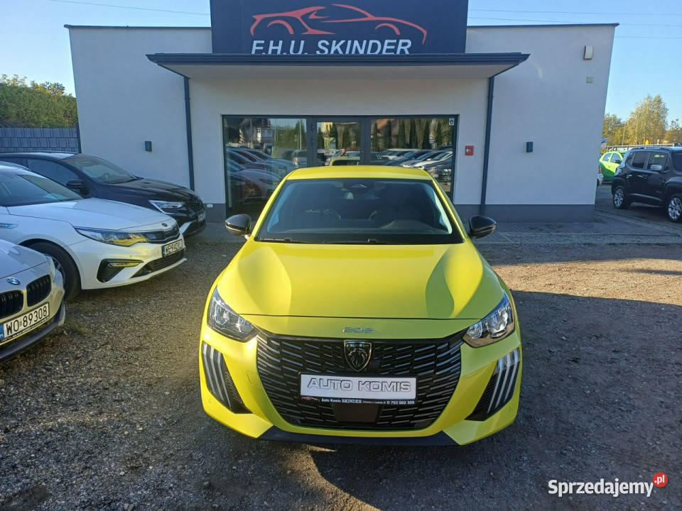 Peugeot 208 Automat 1 wł Navi 2xKamera Tablet małopolskie Chrzanów