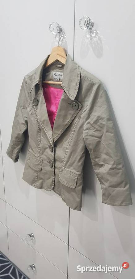 Oliwkowy damski żakiet zielony Dąbrowa Górnicza