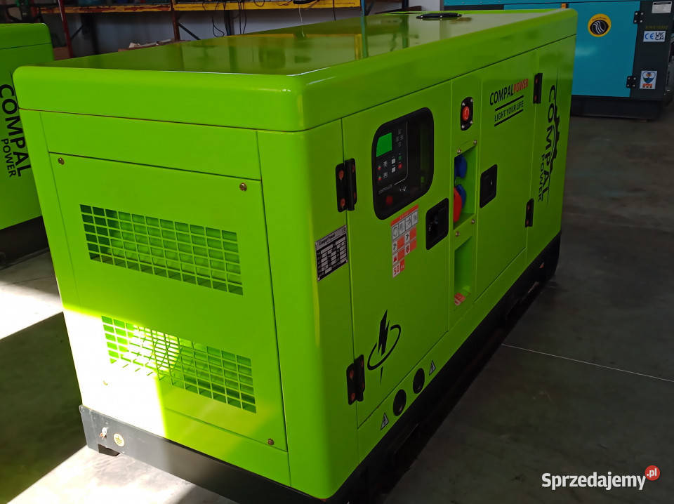 Agregat prądotwórczy COMPAL POWER 30 kW AVR Rok produkcji 2024 Łojowice
