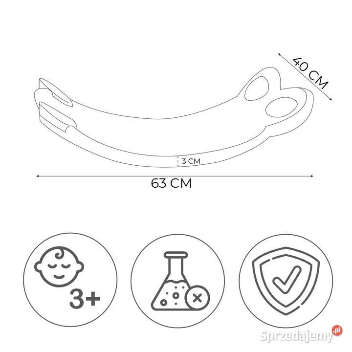 deska do balansowania Monster Wobble turkusowy Kraków