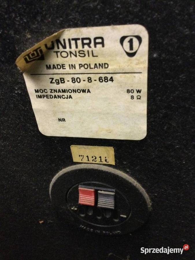 Sprzedamglosnik Unitra TONSIL Olkusz sprzedam