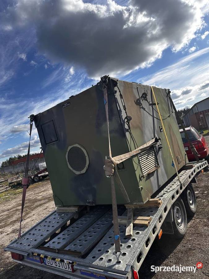Kontener Wojskowy Aluminiowy Francuski Kamper