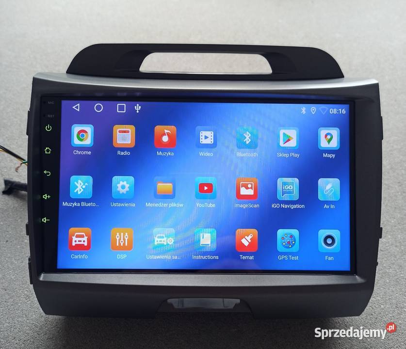 Radio Kia Sportage 201016 Android 4g GPS WiFi