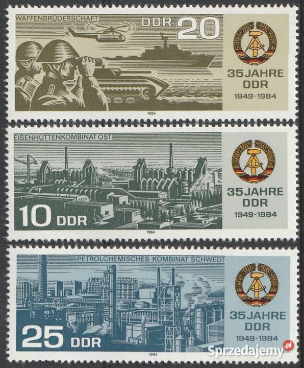 NIEMCY NRD DDR 35 LAT NRD 1984 CZYSTE Łódź