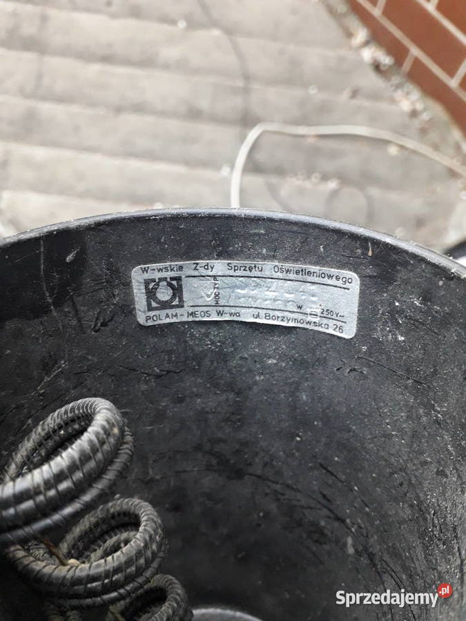 Kultowa lampa mazowieckie Warszawa sprzedam