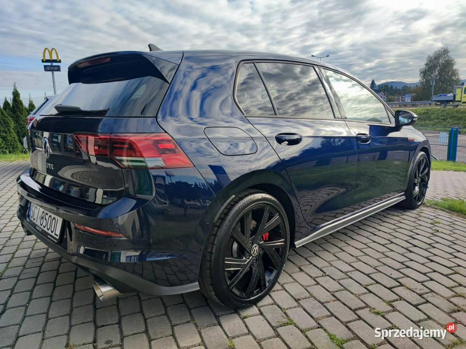 Volkswagen Golf Petarda oryginalny GTi 245 Koni granatowy śląskie Ustroń