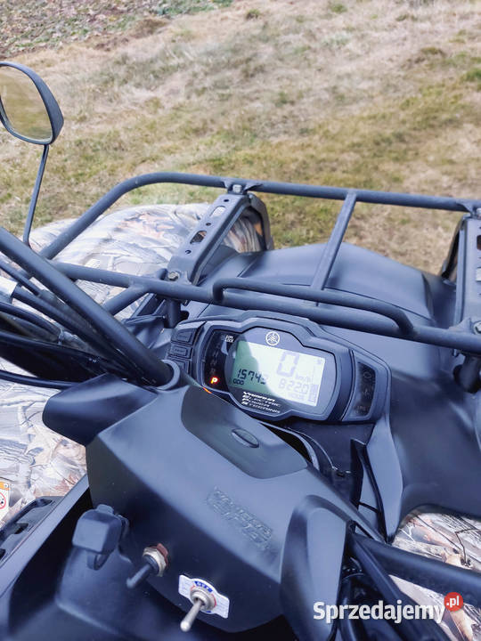 2007 Yamaha grizzly 700 4x4 eps homologacja 15700km Milicz