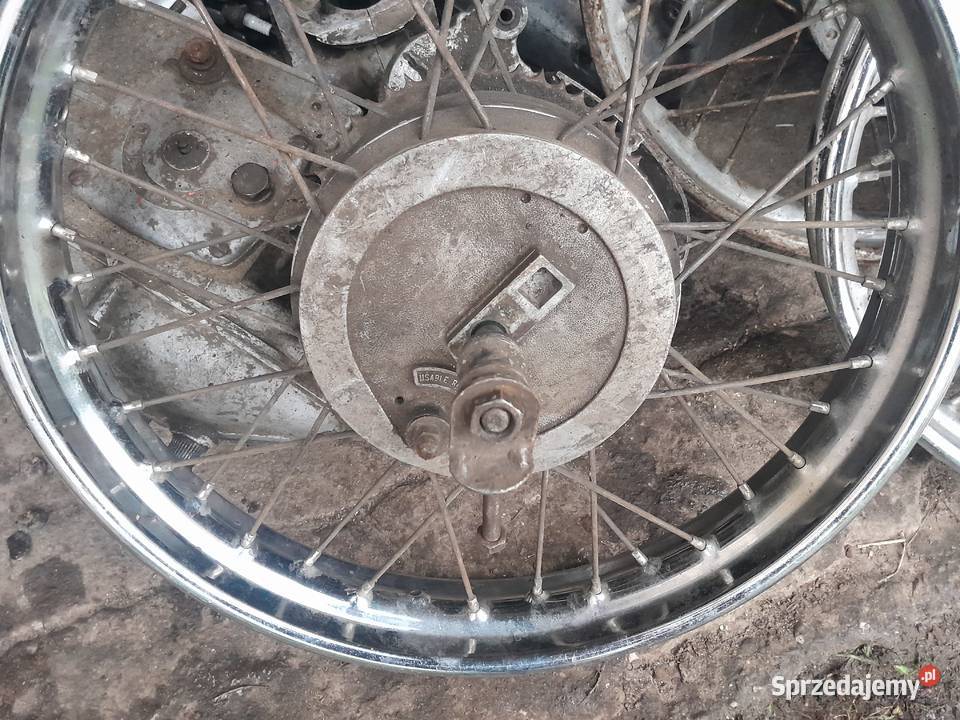 Jawa TS 350 koła ładne bez korozji Baranów