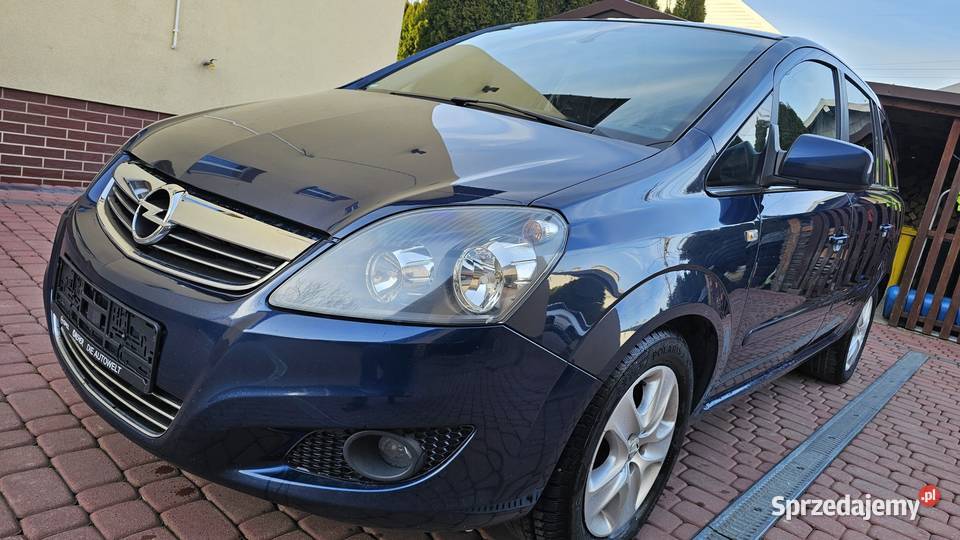 Opel Zafira B 17 2011r Lift 7os CDTI 125 z komputer pokładowy Zarszyn