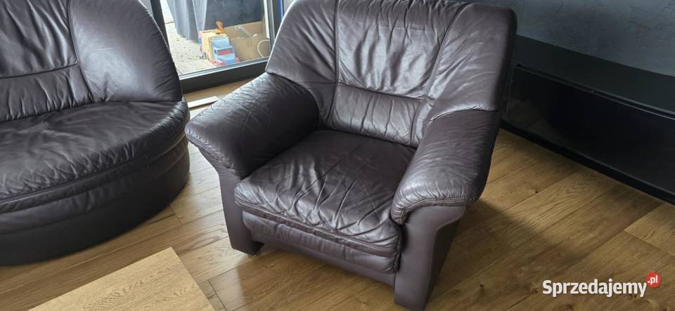Skórzany narożnik fotel Wieliczka