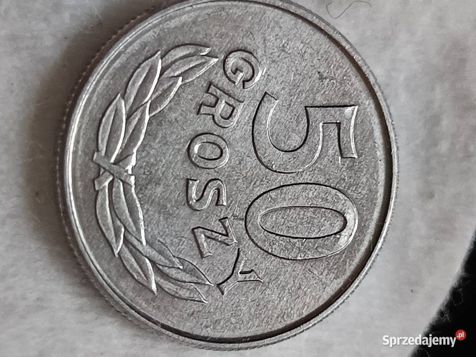 Sprzedam monete 50 groszy 1987 skretka zatara Chełm