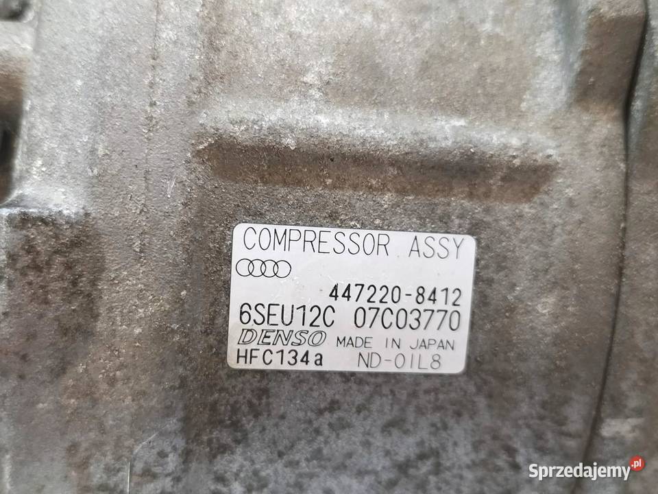SPRĘŻARKA KLIMATYZACJI 4472208412 18 20V Audi A4