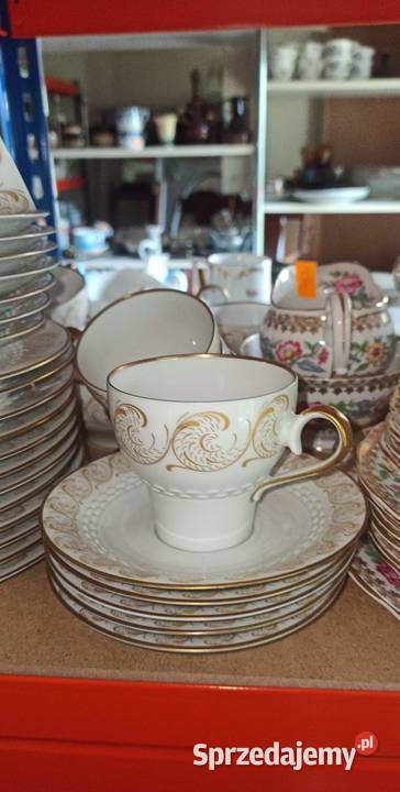 Trio kawowe Hackefors Porslin Sweden
Porcelana Gdańsk