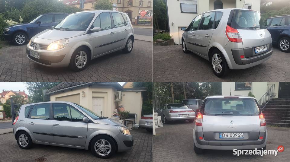 Renault Scenic II 20 16V 135 Aut salon I wł 2 lakier metallic Wrocław