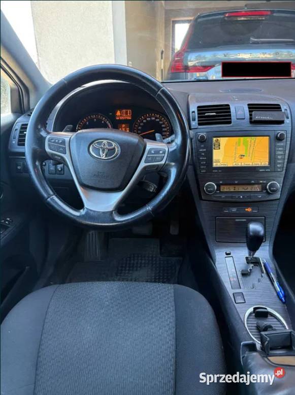 Toyota Avensis 22 D4D 177 Salon Sol Plus Navi Rok produkcji 2009 Golub-Dobrzyń sprzedam
