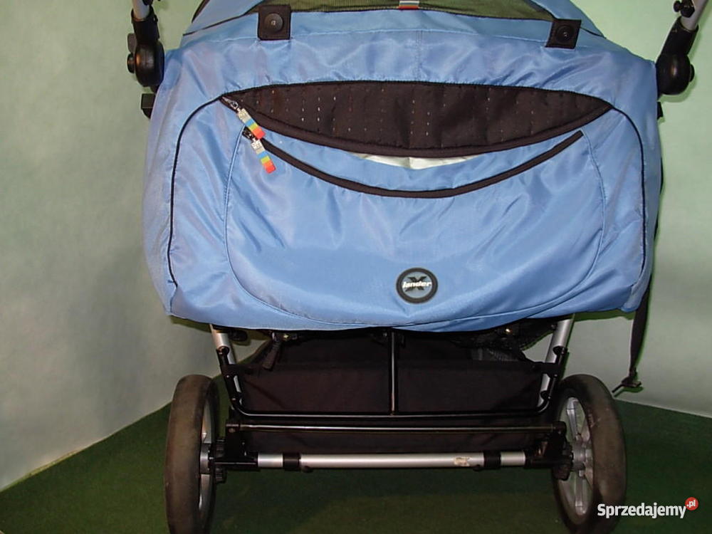 Wózek wielofunkcyjny bliźniąt XLander XTwin Bliźniacze łódzkie Łódź