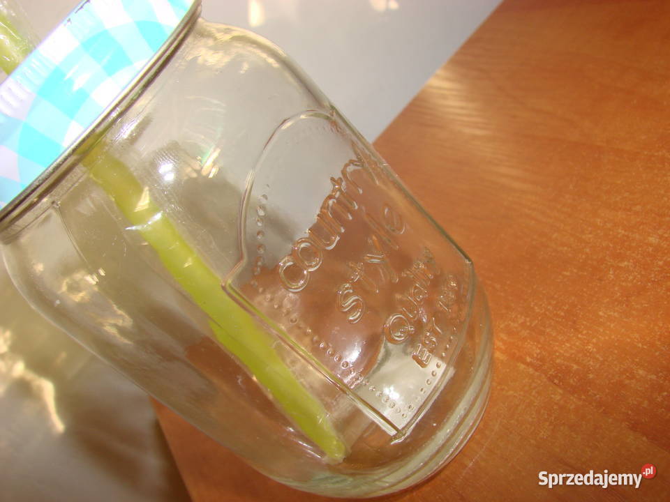 Country Style słoik do picia Dom i Ogród Pruszcz Gdański