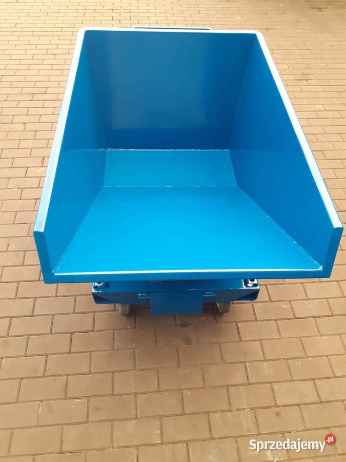 Kontener uchylny 300 L na odpady złom szkło i