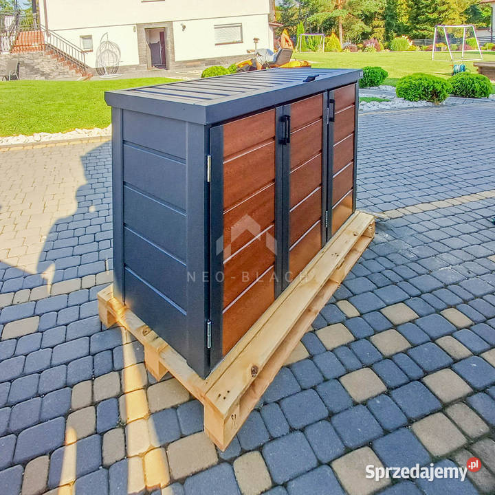 Zabudowa koszy na śmieci wiata obudowa Drawsko Pomorskie sprzedam