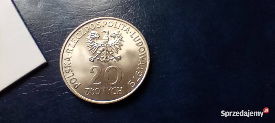 Stare monety 20 złotych 1979 Dziecka Polska Lesko