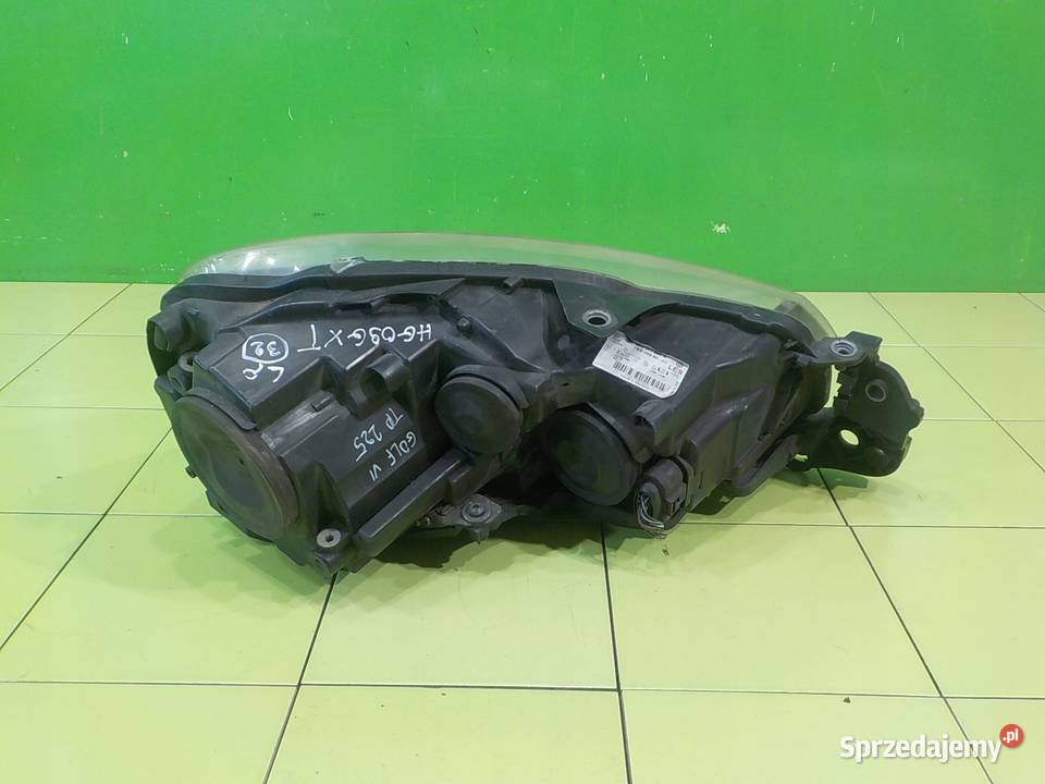 VW GOLF VI 14 TSI 09r HB 5D lampa lewa przod Lampy przednie Suków