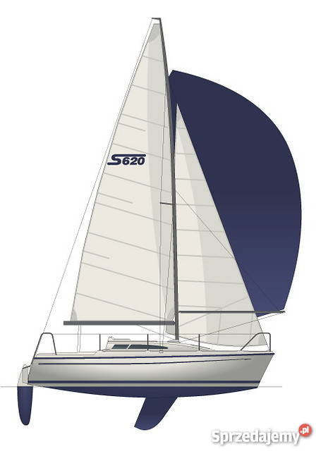 Jacht żaglówka Sasanka 620 wersja z wydłużoną Kraków