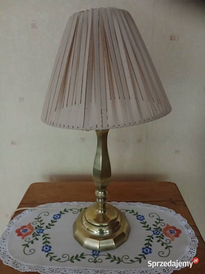 Mosiezna lampa z lat 50 tych Kraków