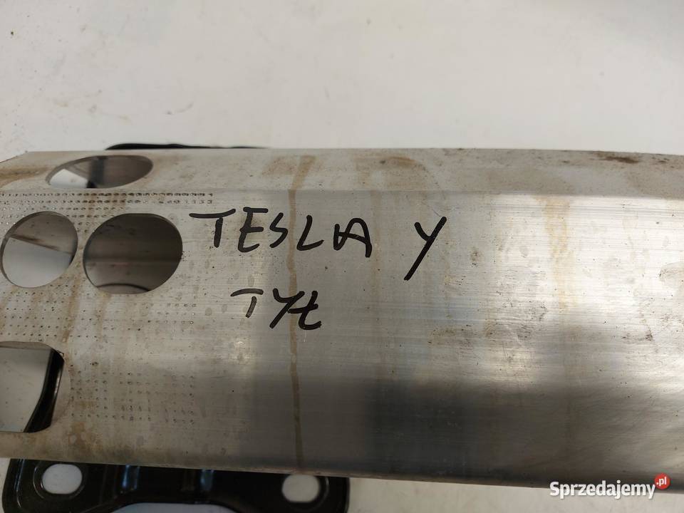 TESLA MODEL Y 2023r Belka wzmocnienie zderzaka osobowe Wzmocnienia, belki i wsporniki
