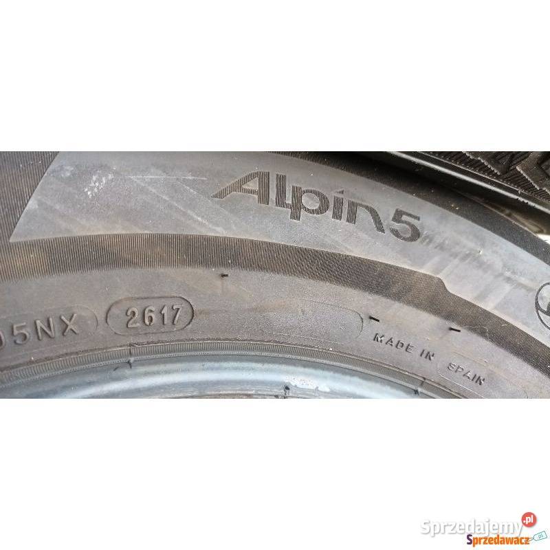Opony zimowe MICHELIN alpin5 21565R16 4 sztuki Zabrze sprzedam